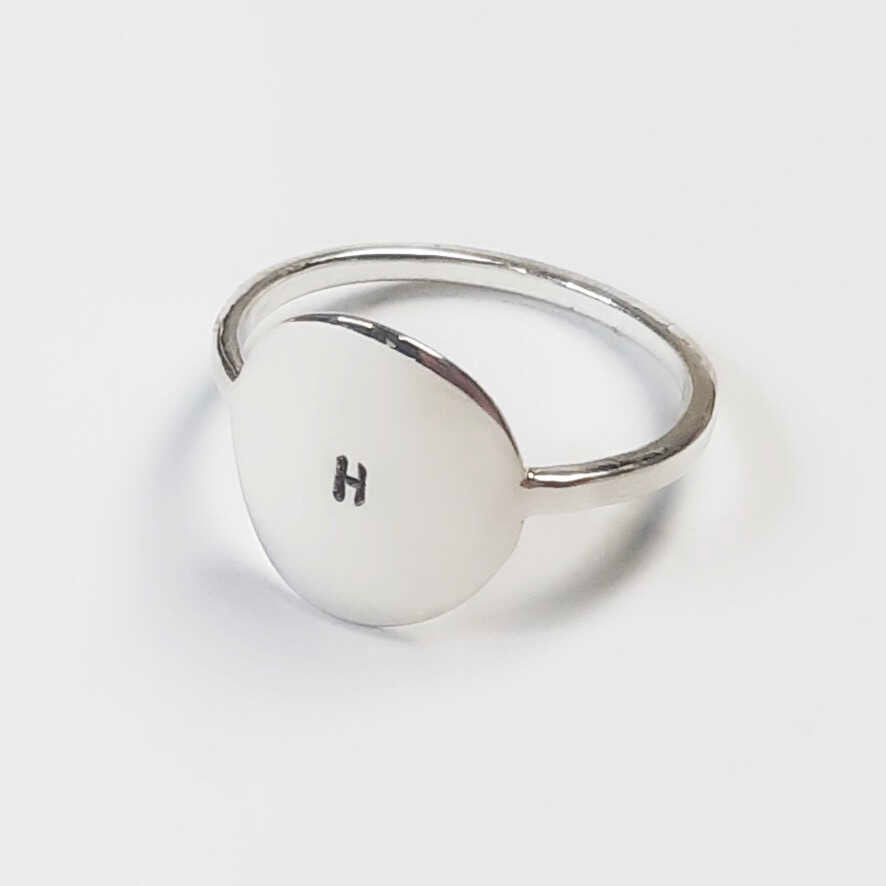 Personalized initial ring – Kendra Rose Jewellery